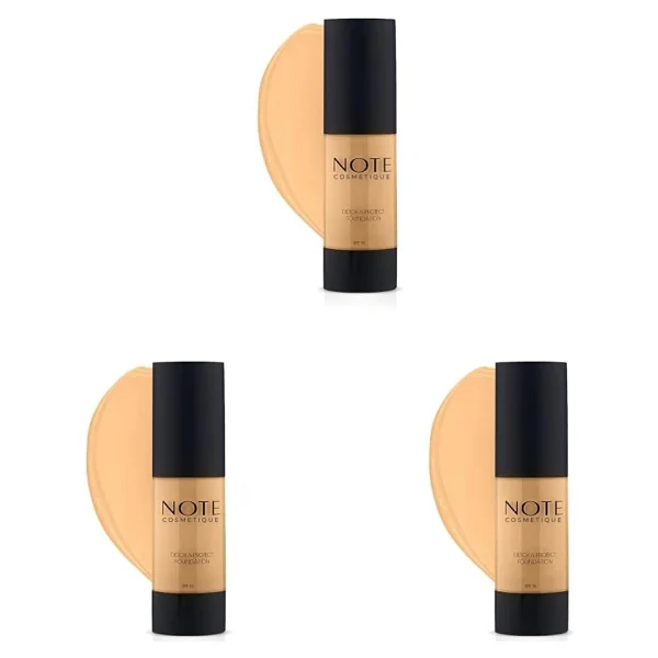 Note Detox & Protect SPF 15 04 Sand 30 ml Likit Fondöten - Görsel 10