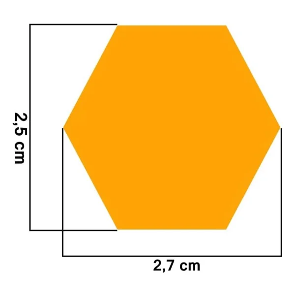 Bal Petek 3D Sticker 70 Parça Açık Yeşil Yan Pad - Görsel 3