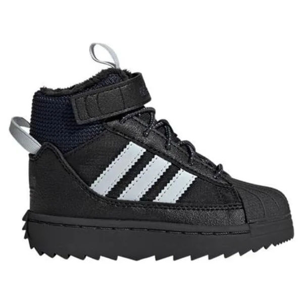Adidas Superstar Winter Trek I JQ0342 Siyah Bebek Bot - Görsel 2