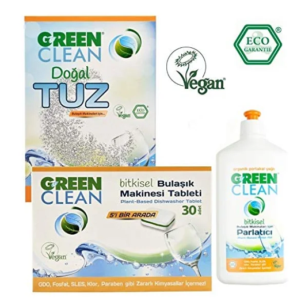 U Green Clean UGREEN U Clean Bulaşık Mak.Tablet parlatıcı tuz seti - Görsel 3