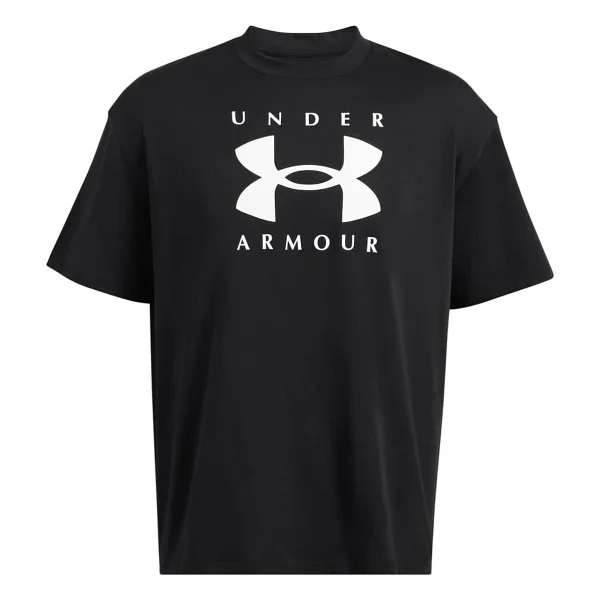 Under Armour UA Heavyweight Branded 1389146 Kısa Kollu Bisiklet Yaka Erkek Oversize Tişört - Görsel 5