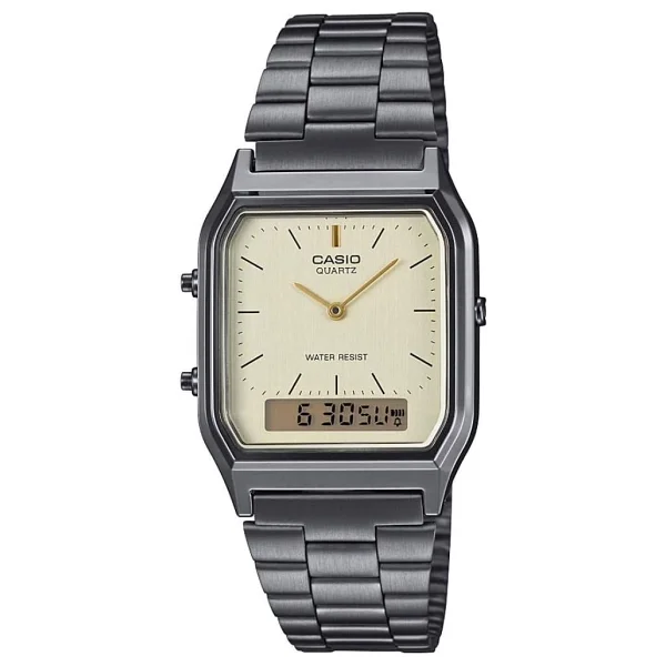 Casio Standart AQ-230A-2A1MQYDF Çelik Kordon Mavi Kol Saati - Görsel 6
