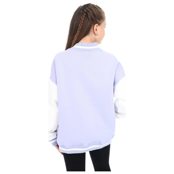 Toontoy Kız Çocuk Kolej Hırka Mavi 8-9 YAŞ - Görsel 4