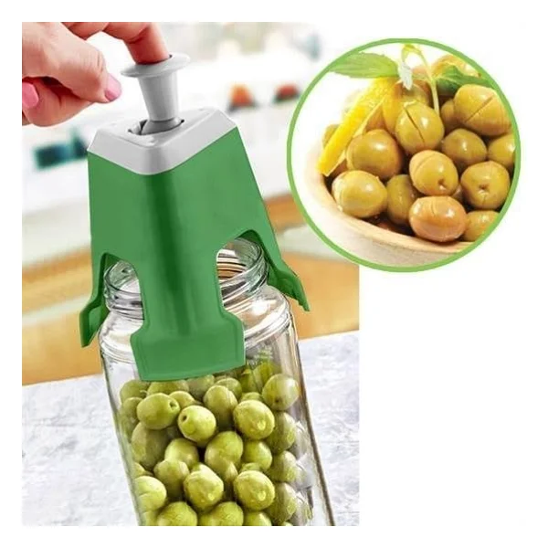 By Nevser Kolay Zeytin Dilme Çizme Aparatı Pratik Kolay Zeytin Çizici Alet - Görsel 4