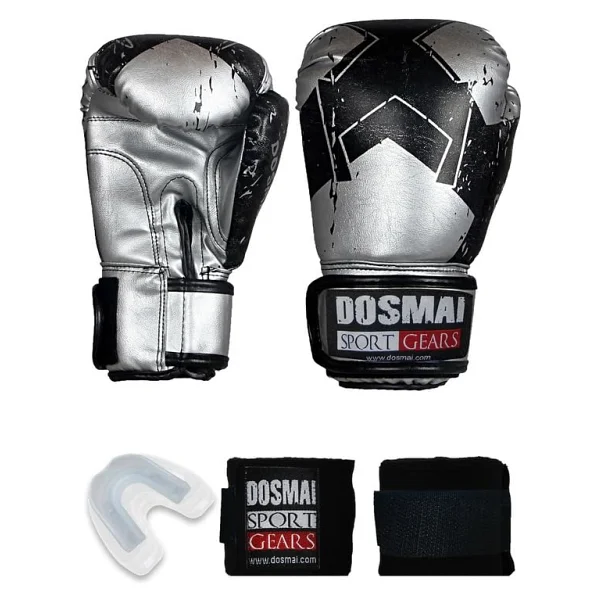 Dosmai Tabea Boks Kick Boks Muay Thai Eldiveni Seti Boks Eldiveni Bandaj Ve Dişlik 3'lü Set (12 Oz) - Görsel 6