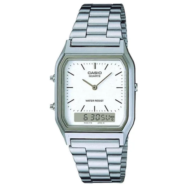 Casio Standart AQ-230A-2A1MQYDF Çelik Kordon Mavi Kol Saati - Görsel 10