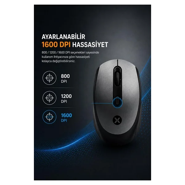 Dexim MW-013 Kablosuz Mouse - Görsel 3