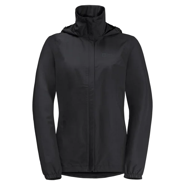 Jack Wolfskin Stormy Point 2L 1111202 Kapüşonlu Kadın Yağmurluk - Görsel 7