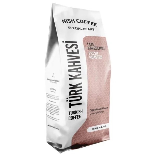 Nish Hünkar Türk Kahvesi 1 kg - Görsel 6