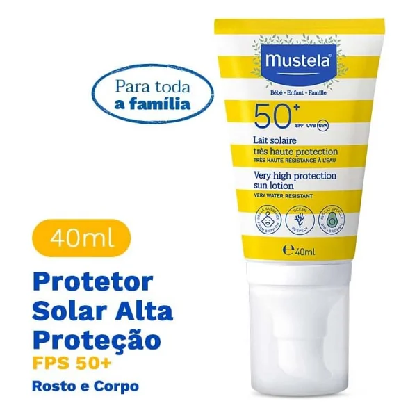 Mustela Çok Yüksek Koruma 40 ml 50 Faktör Güneş Losyonu - Görsel 2