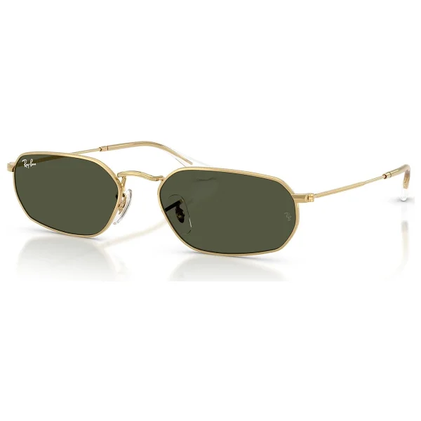 Ray-Ban 3947 001/31 Arista Gold-Green Güneş Gözlüğü - Görsel 2