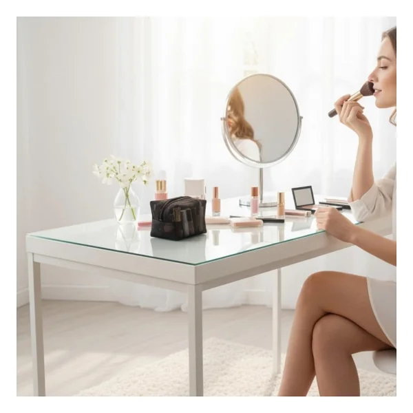 Baghashtag Mini Siyah File Clutch Çanta - Görsel 3