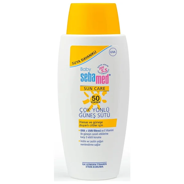 Sebamed Sun Care Çok Yönlü Koruyucu 100 ml 50 Faktör Bebek Güneş Sütü - Görsel 4