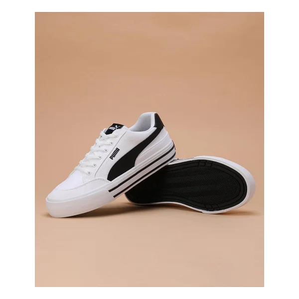 Puma Court Classic Vulc FS 396353-37 Beyaz-Pudra Spor Ayakkabı - Görsel 5