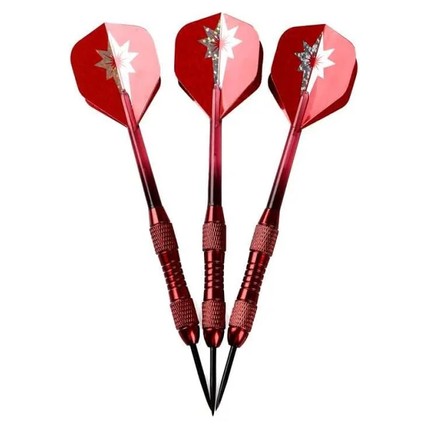 Avessa Ok-300 Profesyonel Çelik 21gr Dart Oku Kırmızı 3lü - Görsel 2