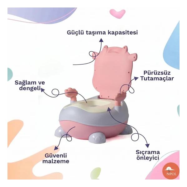 NPOL Tuvalet Eğitici Lazımlık - Görsel 3