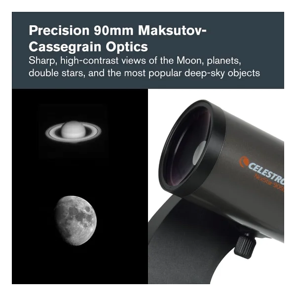 Celestron NexStar 90SLT Bilgisayar Donanımlı Teleskop - Görsel 4