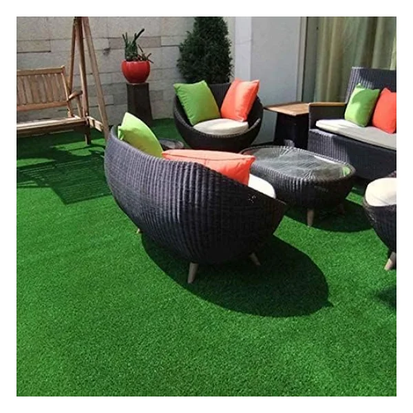 ISM Suni Çim Halı Serisi - Yeşil - 7 mm (100x100-1 m2) - Görsel 7