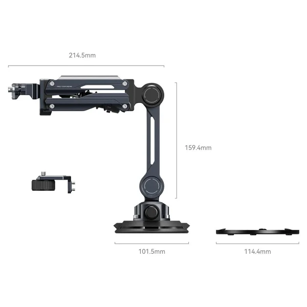 SmallRig 5123 Mini Amortisör Şok Emici Kol - Görsel 4