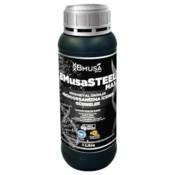 Bmusa Steelmax 1Lt Mikrobiyal Gübre - Görsel 7