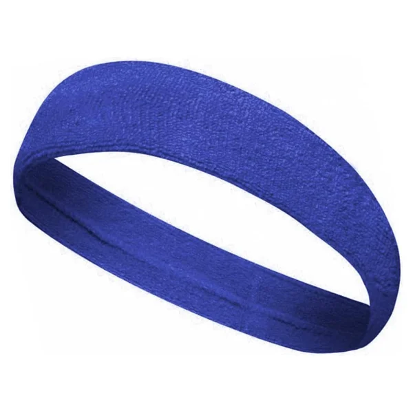By Leon 1982 Sporcu Havlu Kafa Bandı, Alın Ter Bandı Headband (Mor, Standart) - Görsel 3