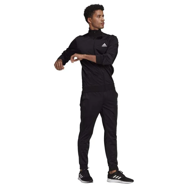 Adidas Small Logo Tricot Tam Fermuarlı Eşofman Takımı - Görsel 3