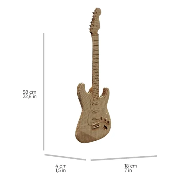 Cartonic Guitar 3D Puzzle - Görsel 8