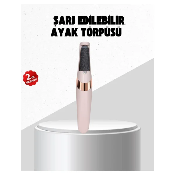 Usb Şarjlı Ayak Törpüsü Nasır Temizleyici Elektrikli - Görsel 6