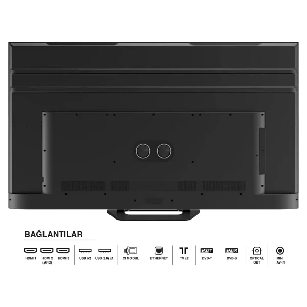 NextStar YE-85IDWP14 4K Ultra HD 85" 216 Ekran Uydu Alıcılı Google Smart Mini LED TV - Görsel 4