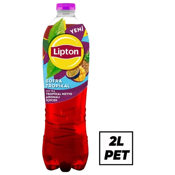Lipton Ice Tea Tropical 2 lt - Görsel 2
