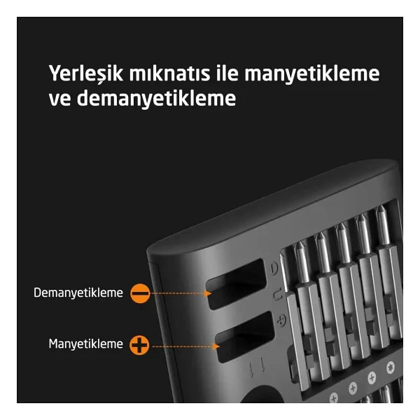 Uf-Tools KS-840117 Hassas 51 Parça Bits Uçlu Tornavida Seti - Görsel 4