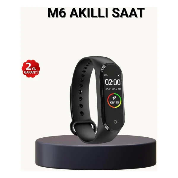 Akıllı Spor Bilekliği - Kalp Atış, Kan Basıncı, Uyku Takip Ve Bildirim Özellikli - Görsel 6