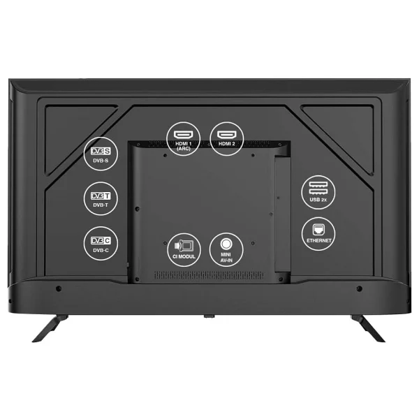 Next YE-43GFSG4 Full HD 43" 109 Ekran Uydu Alıcılı Android Smart LED TV - Görsel 4