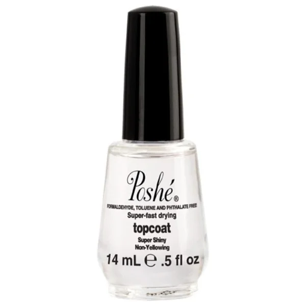 Poshe Hızlı Oje Kurutucu Üst Kaplama Super Fast Drying Top Coat 14ml - Görsel 2