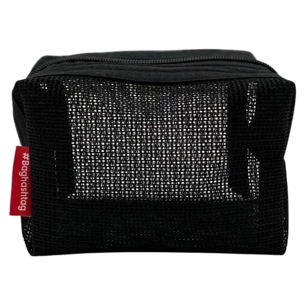 Baghashtag Mini Siyah File Clutch Çanta - Görsel 8