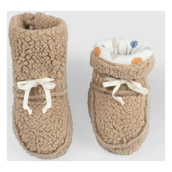 Little Gusto Wellsoft Bej Bebek Patiği - Görsel 7