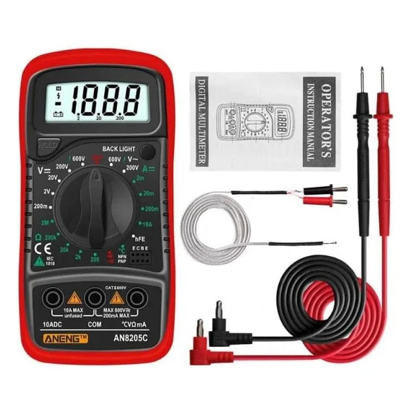 Aneng AN8205C Dijital Multimetre - Görsel 2