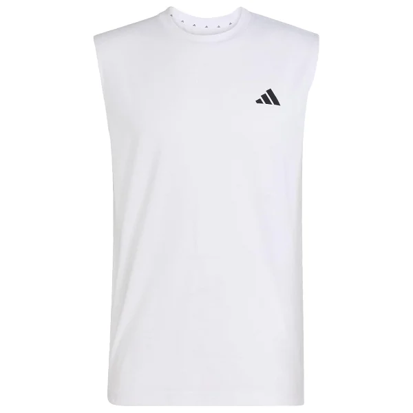 Adidas Workout Esssentials Feelready Sıfır Kol Bisiklet Yaka Erkek Spor Tişört - Görsel 7