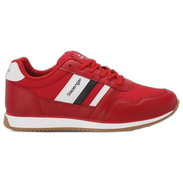 Slazenger Origin I Siyah-Kırmızı Erkek Sneaker - Görsel 8