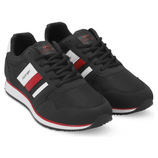Slazenger Origin I Siyah-Kırmızı Erkek Sneaker - Görsel 2