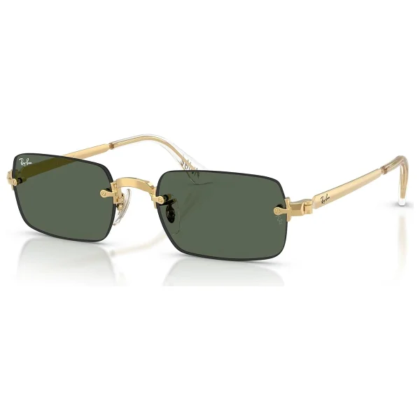 Ray-Ban By Asap Rocky 3928 001/71 Gold-Dark Green Güneş Gözlüğü - Görsel 2