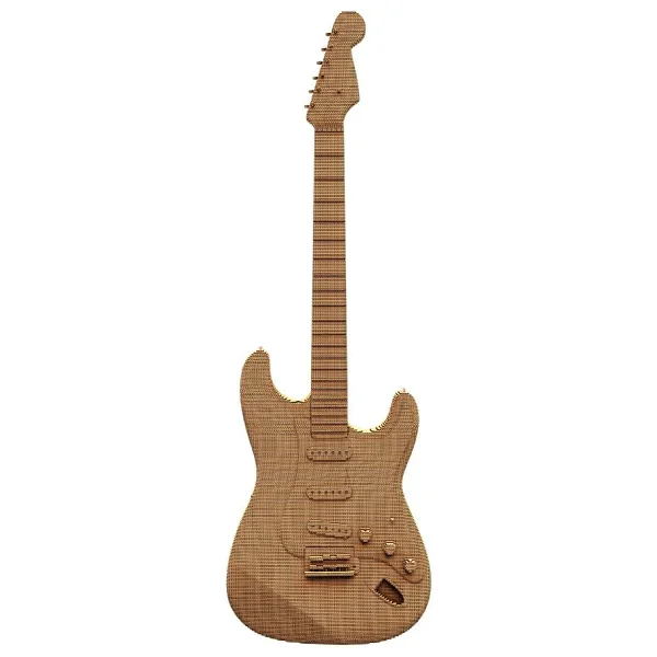 Cartonic Guitar 3D Puzzle - Görsel 2