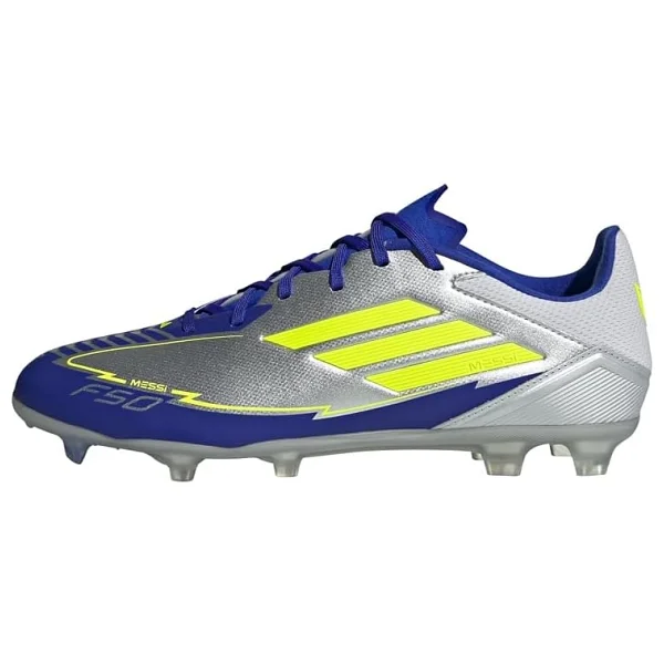 Adidas F50 Messi League FG/MG IH0928 Turkuaz-Pembe Erkek Krampon - Görsel 8