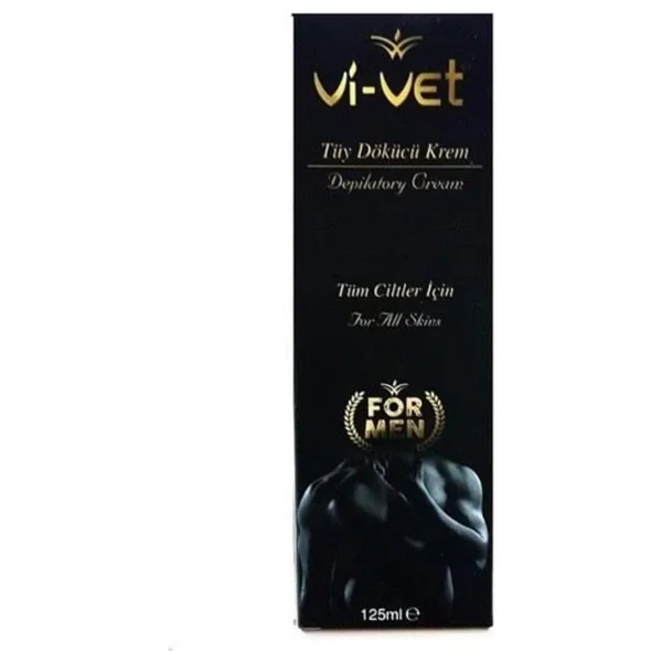 Vi-Vet Tüy Dökücü Krem Erkekler için 125 ml - Görsel 2