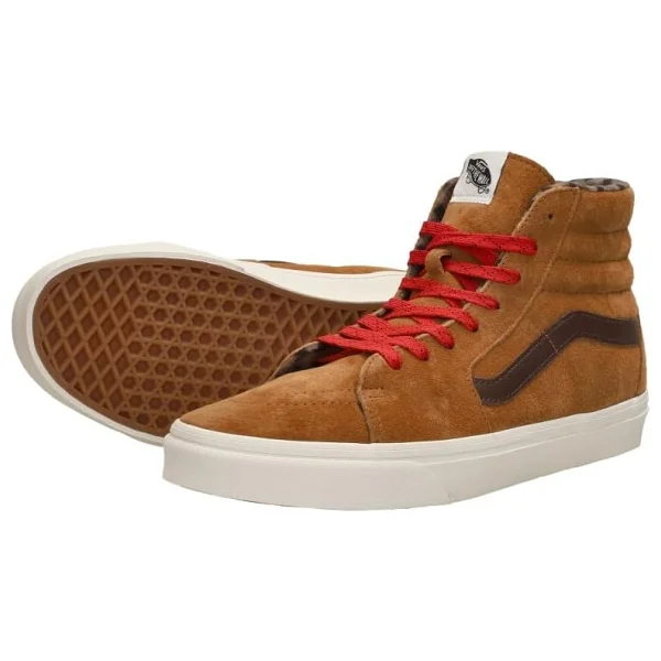 Vans SK8-HI VN000CMXN1Z1 Kahverengi-Siyah Spor Ayakkabı - Görsel 6