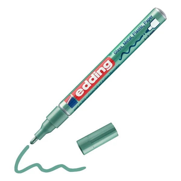 Edding 751 Mavi Dekorasyon Marker Kalemi - Görsel 8