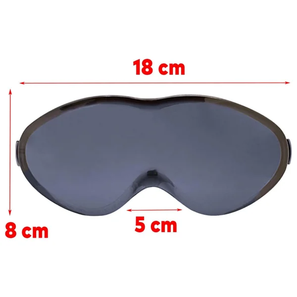 Badem10 Bellasimo Çerçevesiz Kayak Gözlüğü Camı Lens Değiştirebilir Cam Antifog Güneş Kar Gözlük Camı Füme - Görsel 6