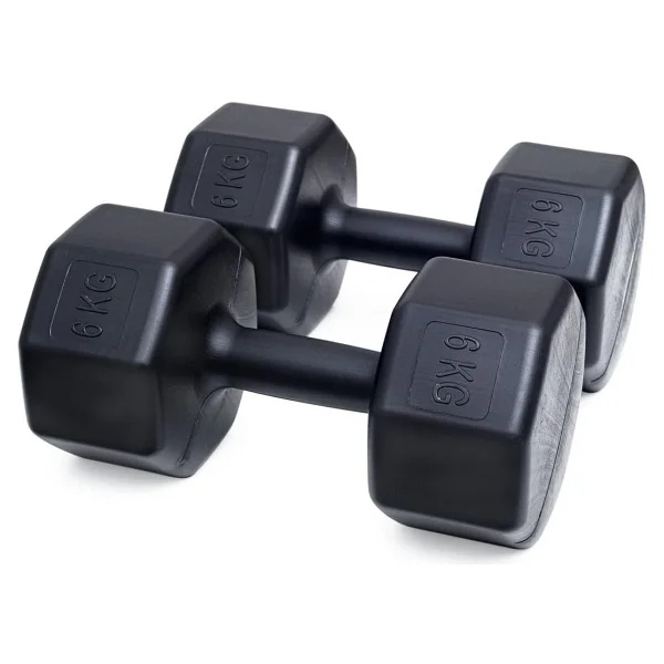 Besinistanbul PS SPOR 3 ÇİFT DAMBIL SET 6 KG + 8 KG + 10 KG + STAND SİYAH - Görsel 5