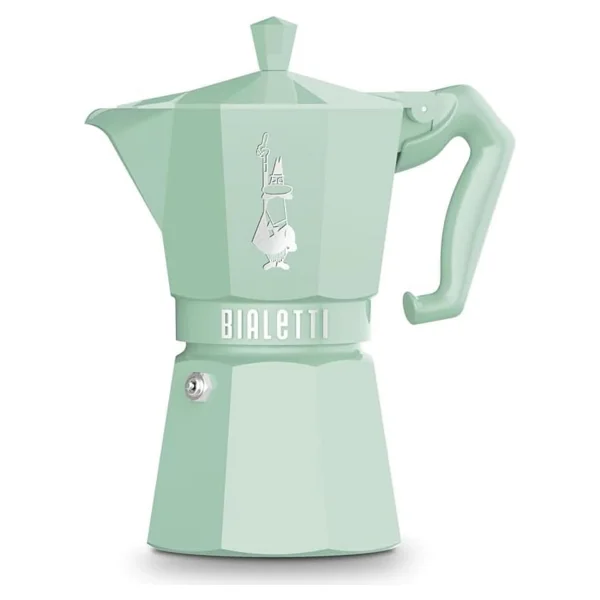 Bialetti Express Exclusive Yeşil 3 Cup Moka Pot - Görsel 8