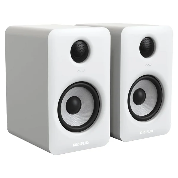 MIDIPLUS MI5 II Bluetooth Black Çift 2x 35W 5'' 2-Yollu Bluetooth Aktif Stüdyo Referans & DJ Monitörü Hoparlörü - Görsel 3